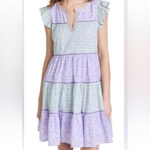 Roller Rabbit Floral Tiered Dress Like New Excellent Condition